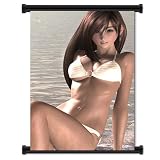 Final Fantasy VII Game Tifa Fabric Wall Scroll Poster (16