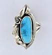 Les Baker Turquoise Ring