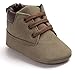 Voberry® Toddler Baby Boy's Leather Sneaker Shoes Lace up Snow Boots Warm (6~12Month, Brown)