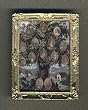 Dollhouse Artwork " Victorian Family Tree" in a Gold Frame