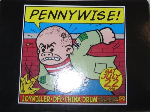 Vintage Collectible Postcard Art of Frank Kozik Pennywise