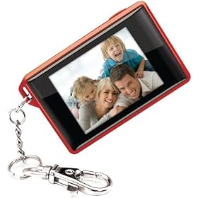 AWM Coby Dp180Red 1.8 Keychain Digital Photo Frame (Red) - Digital Photo Frames