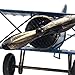 niceeshop(TM) Retro Aircraft Metal Biplane Model Home Study Room Decorations (Blue)