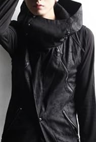 ハイネックロングベスト メンズ