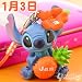 ディズニー365日誕生日＆記念日スティッチ根付(1月3日)