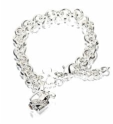 Golf Bracelet Good Luck with Swaroviski Crystals on Charm