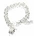 Golf Bracelet Good Luck with Swaroviski Crystals on Charm
