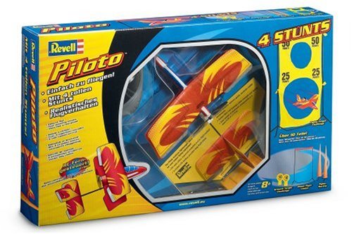 Revell 24019- Ready-to-Fly Piloto mit Stunt Kit RTF RC Flugzeug, rot