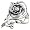 Sterling Silver Ring - Rose - 2mm Band Width - 34mm Face Height - Sizes: 6-11, 6