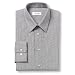 Calvin Klein Fitted Cotton Fancy Dress Shirt - Point Collar