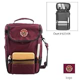 Louisiana Lafayette Ragin Cajuns NCAA Duet Wine and Cheese Tote (Burgundy)