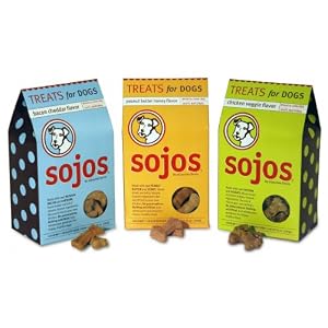 Sojos Peanut Butter Honey Dog Treats