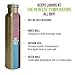 Seven Fifty Champagne Vacuum-Insulated Stainless Steel Wine Growler - 750 mL Capacity