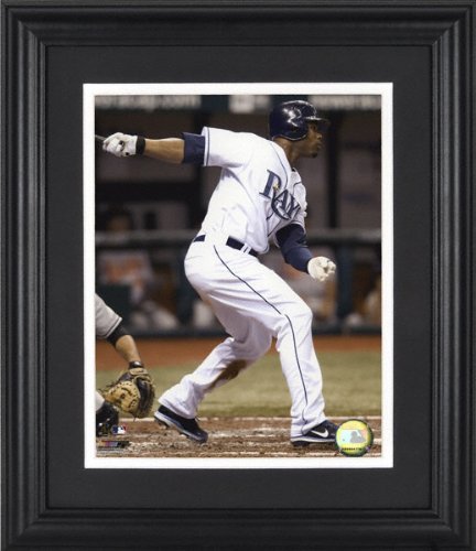 Carl Crawford Tampa Bay Rays Framed Unsigned 8x10 Photograph