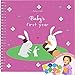 Baby's First Year Memory Book With 12 Milestone Stickers, Bunny Edition