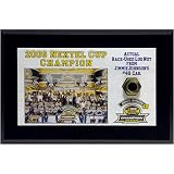 Mounted Memories Jimmie Johnson '06 Champ Plaque w/ Race Used Lugnut