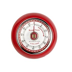 Eddingtons Magnetic Retro Timer, Red