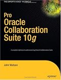 Review Apress  / Pro Oracle Collaboration Suite 10g