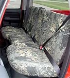 Dodge Ram Quad Cab 2002-2003 Neoprene Camo Seat Cover Rear Bench