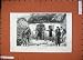 1887 Rent War Ireland Priest Chained Gate House Police