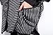 ellazhu Women Fashion Stripe Lapel Raglan Sleeve Coat Outwear OneSize GY254