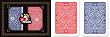 Modiano 100% Plastic Italian Playing Cards - Disco Deluxe- Bridge Size Reguar Index