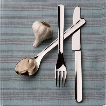 Buy 8 Nambe Chaco 5 pc place settings & get the 3 pc serving set free