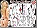 Trashy Lower BackTemporary Tattoos
