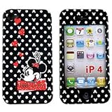 Premium - Apple iPhone 4 Minnie Mouse 58 - Faceplate - Case - Snap On - Per ....
