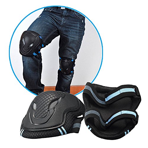 Kevenz Sports Protective Gear Safety Pad Safeguard Knee Elbow Wrist