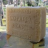 Handcrafted Brazilian Rain Forest Copaiba Soap with (Acai Berry Butter) & Tree Leaves ~ Natural Handcrafted...