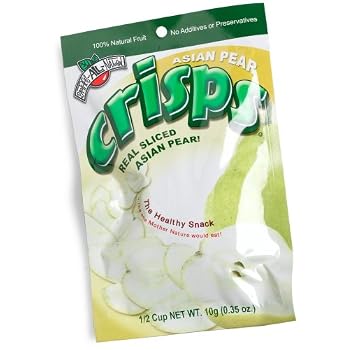 Set A Shopping Price Drop Alert For Brothers-ALL-Natural Asian Pear Crisps, 0.35-Ounce Bags (Pack of 24)