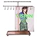 MyGift 15 inch Metal 30-Hook Necklace Bracelet Storage Organizer Jewelry Tree Hanger Display Rack
