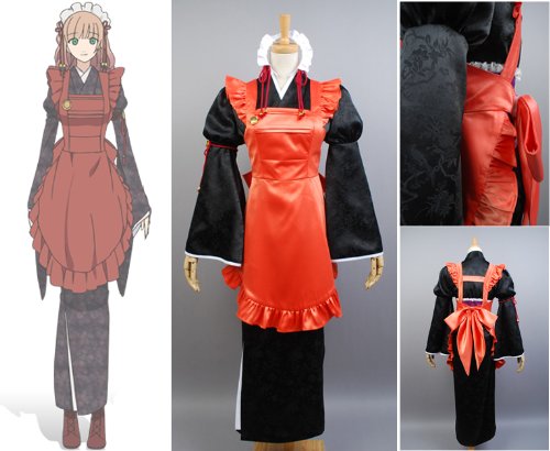 AMNESIA-Heroine-Kimono-Cosplay-Costume-image