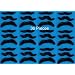 Self Adhesive MUSTACHES fake costume fun halloween - Big Set of 36