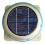 Solar Panel Ventilator Vent Fan for House, Home, Roof, Shed, Boat - Mounts on Roofing, Fiberglass, Wood, Metal, Glass almost any type of Surface