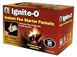 Ignite-O Instant Fire Starter Packets, 20 Packets  380g  (Pack of 2)