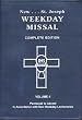 St. Joseph Weekday Missal, Complete Edition, Vol. 2: Pentecost to Advent
