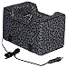 Pet Gear Small Heated Console Booster Car Seat, Charcoal Dogbone