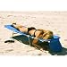 Outdoor Patio Ostrich Folding Blue Chaise Lounge