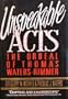 Unspeakable Acts: The Ordeal of Thomas Waters-Rimmer