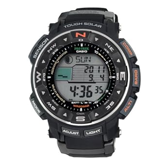  Casio Men's PRW2500-1 Pathfinder Triple Sensor Tough Solar Digital Multi-Funtion Pathfinder Watch