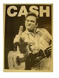 Johnny Cash Poster Grand Photo Flipping The Bird