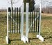 Picket Wing Standards Wood Horse Jumps
