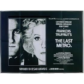 LAST METRO 1980 Catherine Deneuve UK QUAD POSTER