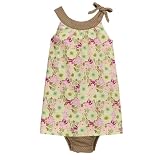 Infant Girls' Genuine Kids from OshKosh Tie-Neck Dress - Floral Print
