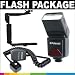 Polaroid Premium Package: Polaroid PL-126PZ Studio Series Digital TTL Shoe Mount Bounce Flash + Polaroid Flip Mount Flash Bracket + Polaroid 3' TTL Off-Camera Remote Flash Shoe Cord For The Pentax K-X, K-7, K-5, K-R, 645D, K20D, K200D, K2000, K10D, K2000, K1000, K100D Super, K110D, *ist D, *ist DL, *ist DS, *ist DS2 Digital SLR Cameras