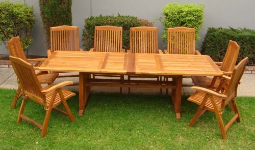 Teak Slumber Table set