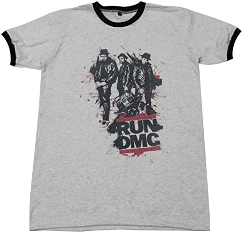 RUN DMC T-Shirt hiphop rapper old school skate music bboy / GV129.4 size L