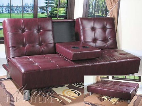 Barron PU-Bycast Adjustable Sofa Acme 5641